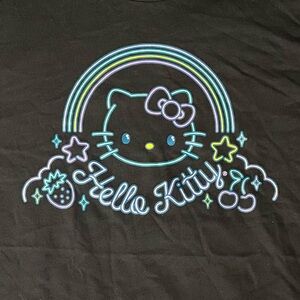 Hello Kitty Women’s Black T-Shirt, Size: XL, NWOT